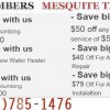 Plumbers Mesquite TX