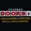 Snyder's Doors II Garage Doors & Operators Installations & Repairs