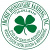 Archie Donoughe Sanding